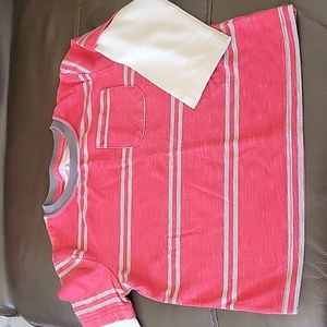 Red Stripe Long Sleeve Tee